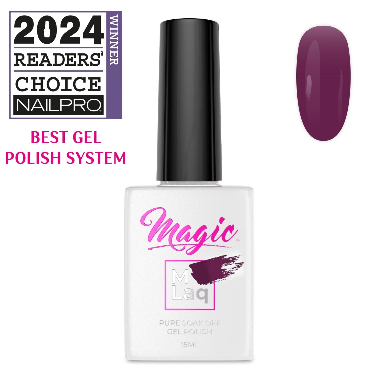 MLaq Dusty Aubergine - #385