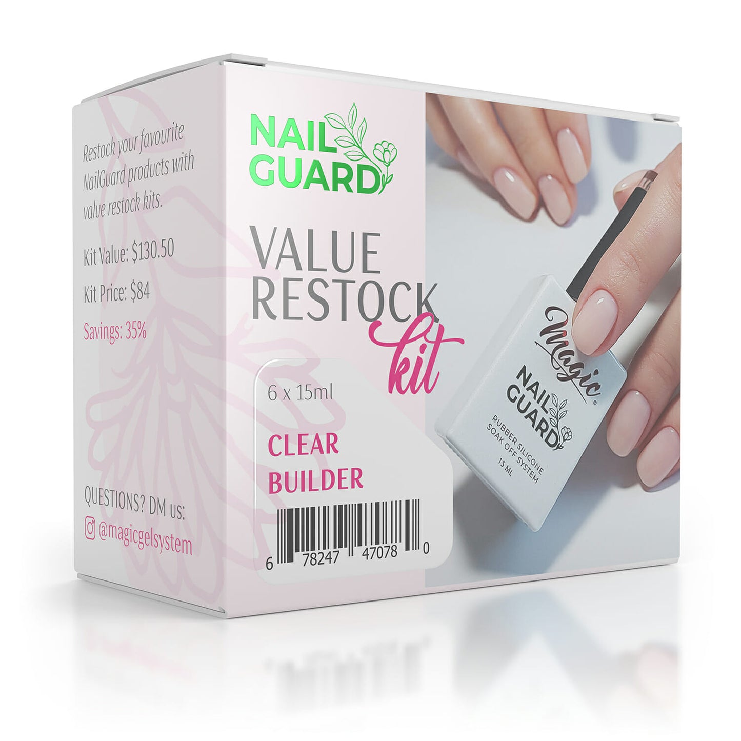 NailGuard - Clear Builder Value Restock Kit