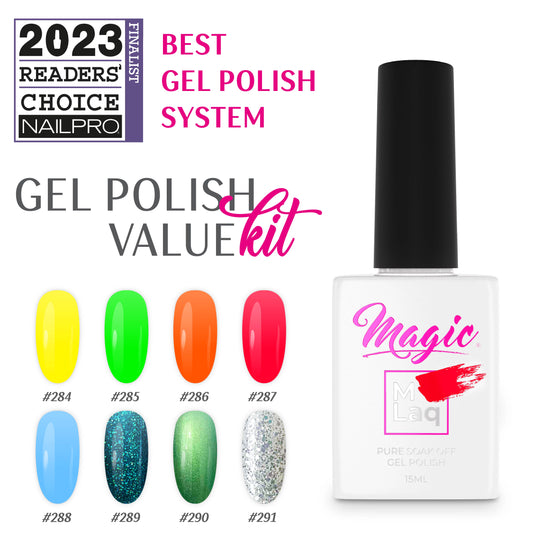 Neon Summer - MLaq Gel Polish Value Kit