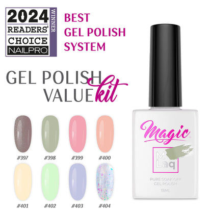 Morning bloom veil - MLaq Gel Polish Value Kit