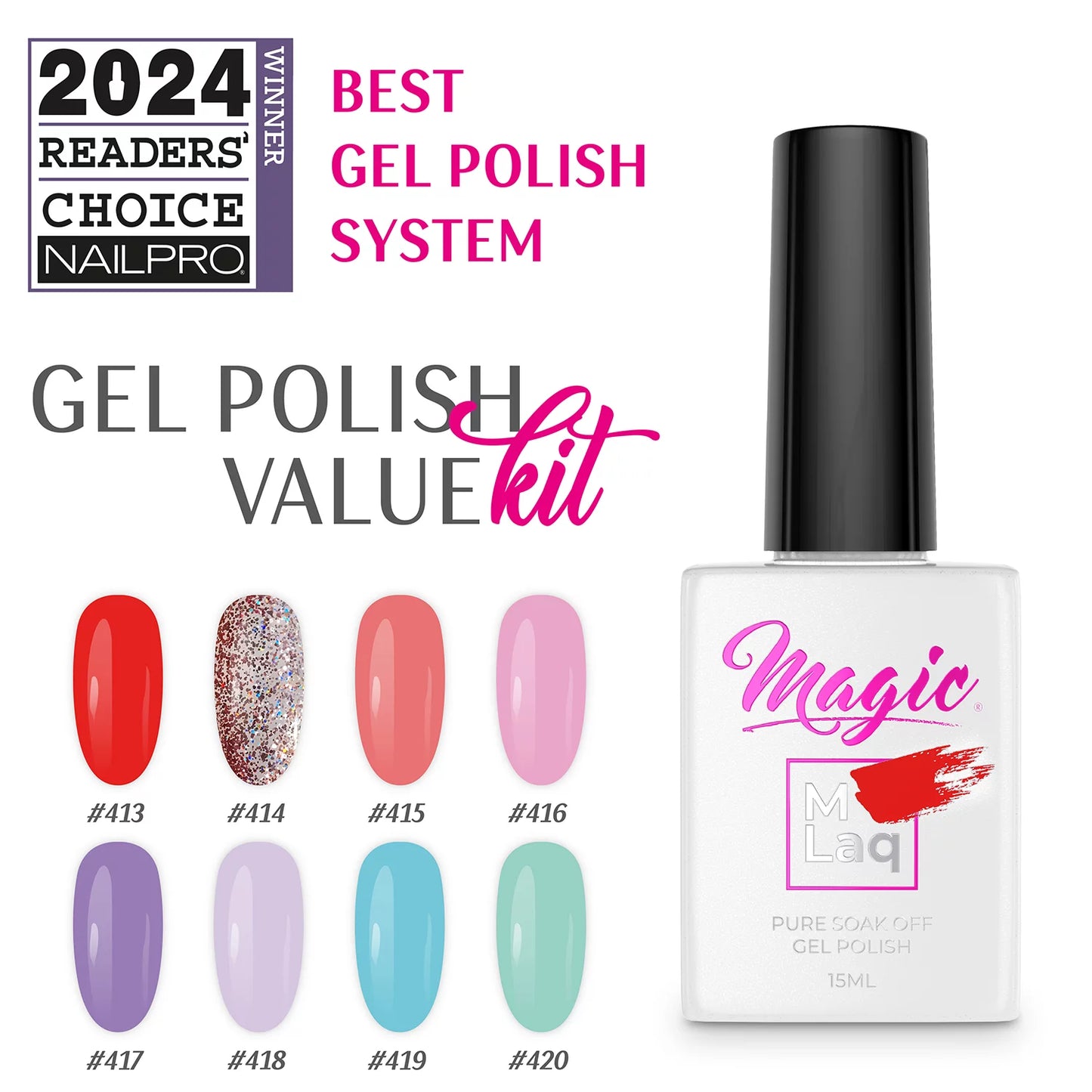 Summer Vibes - MLaq Gel Polish Value Kit