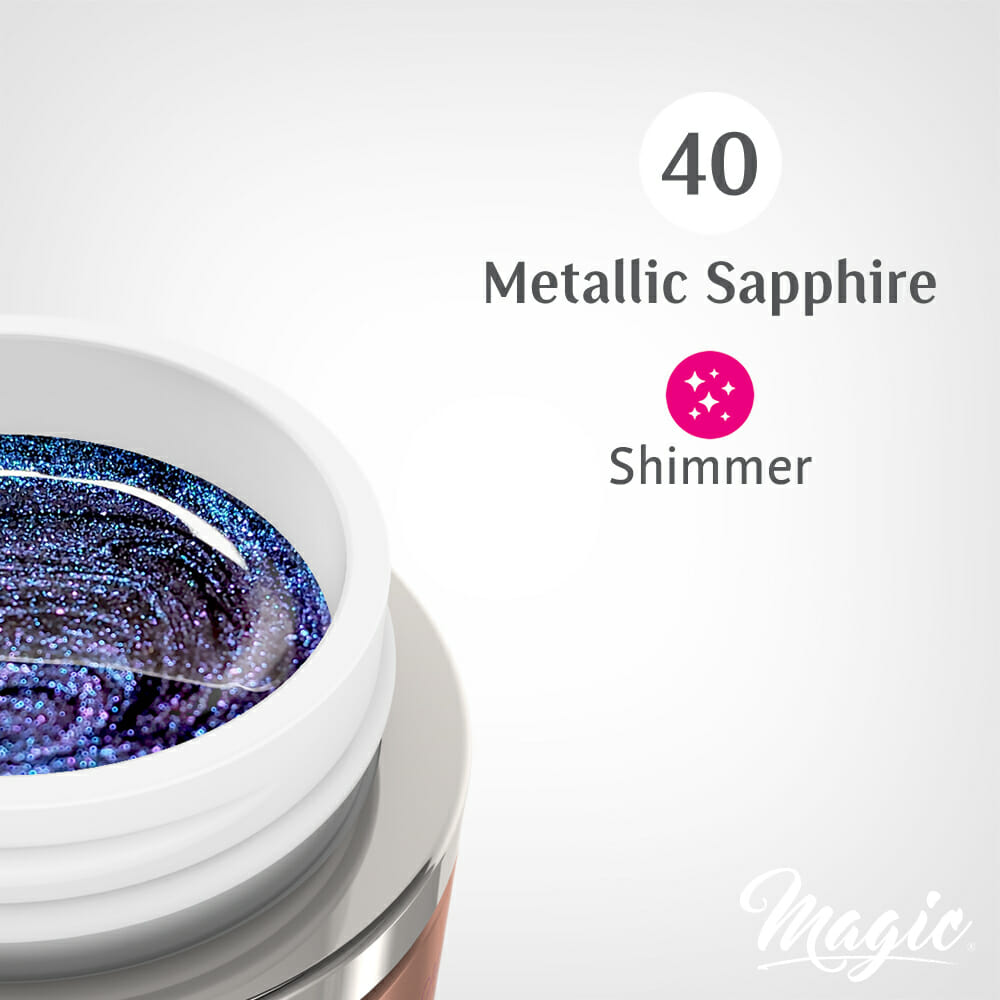 Metallic Sapphire - #40