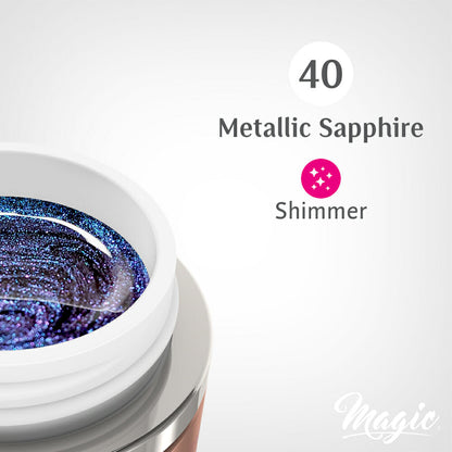 Metallic Sapphire - #40
