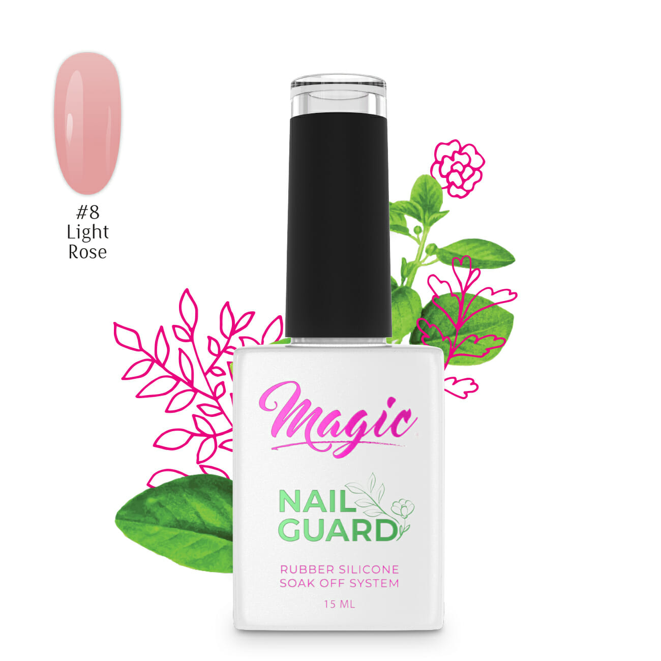 NailGuard - Light Rose #8