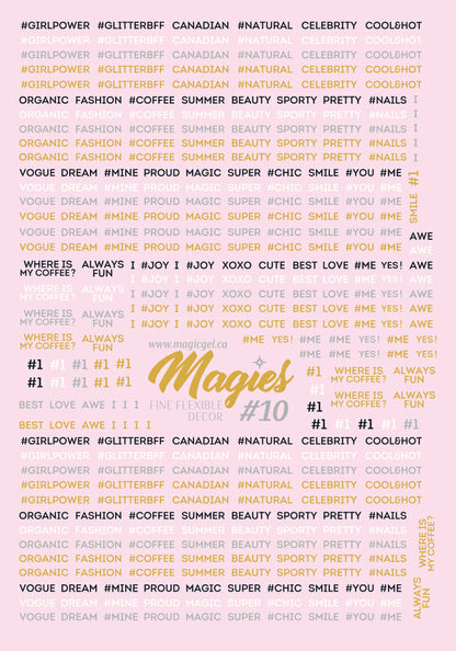 Magies Sheet #10